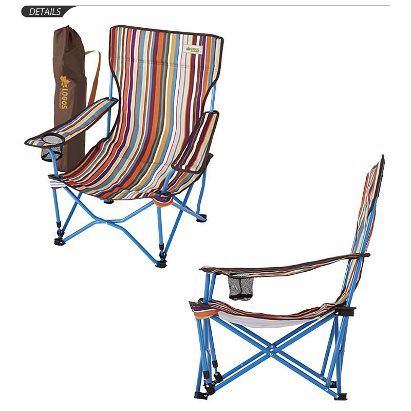 アウトドアチェア 1人用 折りたたみ イス 椅子 ロゴス Logos ヒーリングチェアプラス オレンジストライプ 耐荷重約100kg キャンプ ギフト不可 World Wide Market 通販 Yahoo ショッピング