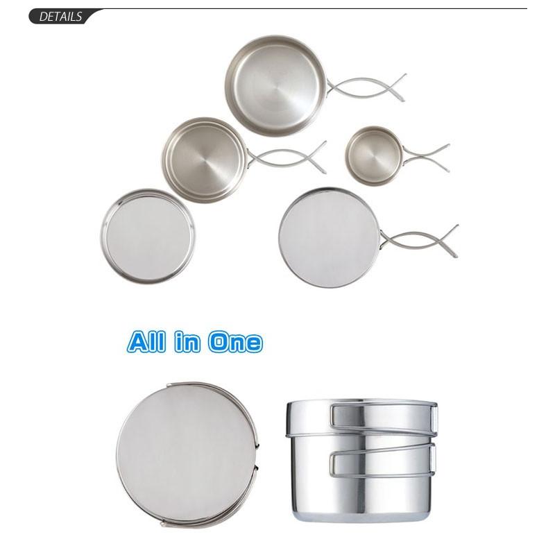 アウトドアクッカー 食器 5点セット ロゴス LOGOS 庭キャンプ