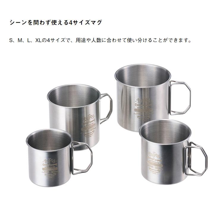 LOGOS（ロゴス） マグカップ ステンレス製 4サイズセットLOGOS ネスト
