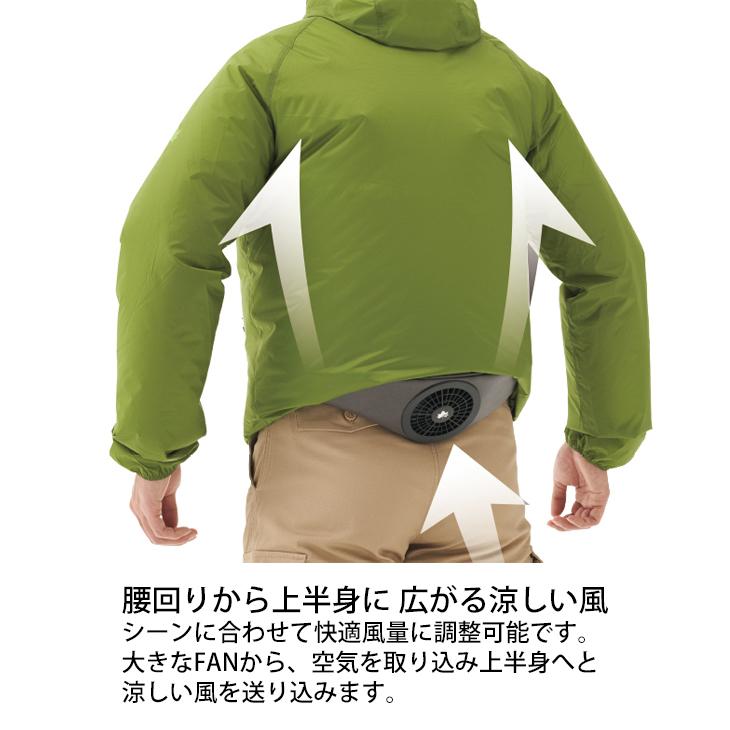 LOGOS ボディエアコン ベルト式 熱中症対策グッズ ロゴス 野電