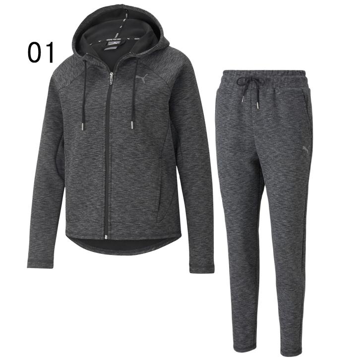 上下M】PUMA EVOSTRIPE プーマ フルジップフーディ パンツset 楽天市場