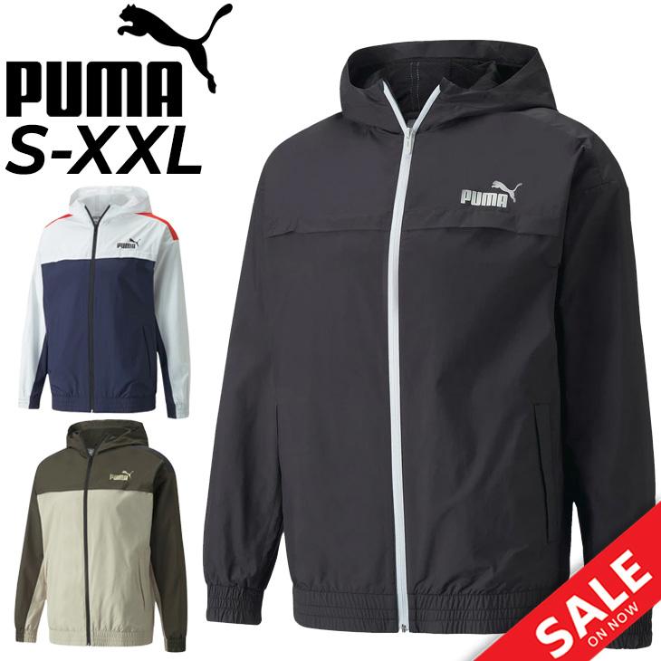 PUMA（プーマ） ウィンドブレーカー 裏メッシュ メンズ アウター 防風
