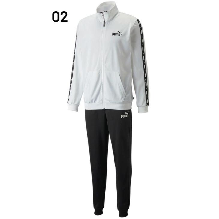 PUMA プーマ ジャージ 上下 メンズ TAPE ポリ トレーニングスーツ