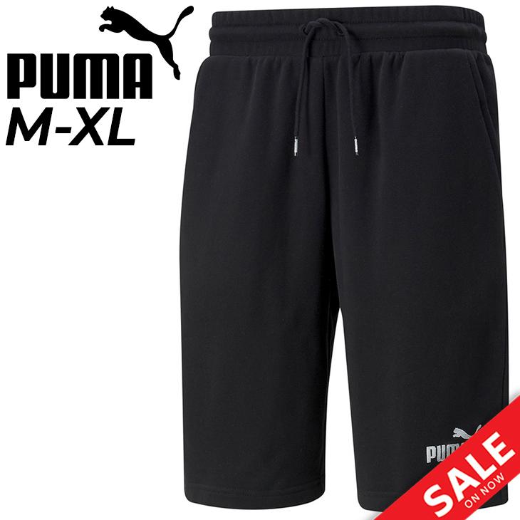 PUMA ブラック ハーフパンツ サイズS PUMA プーマ ハーフパンツ メンズ ESS リラックスショーツ