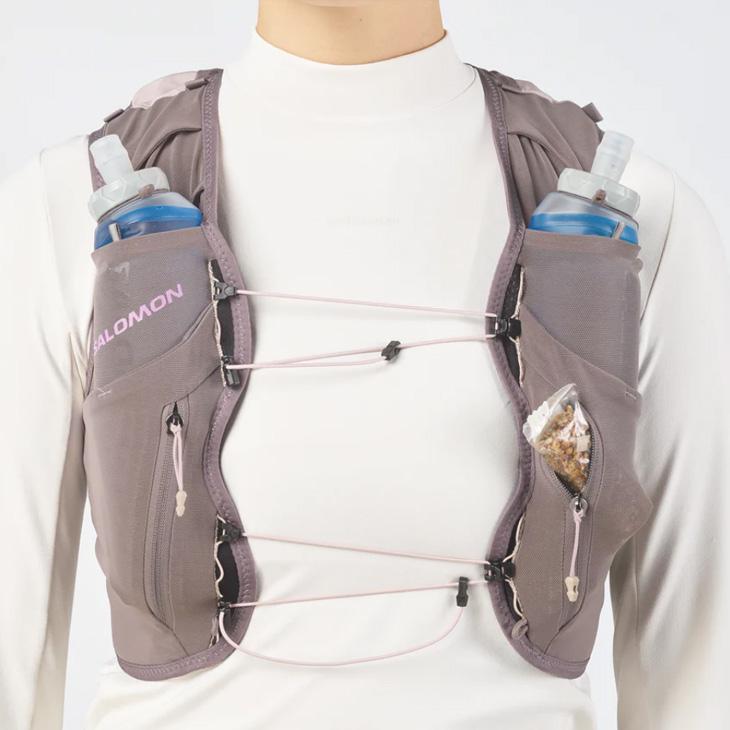 SALOMON（サロモン） ランニングベスト 約12L フラスク付き メンズ