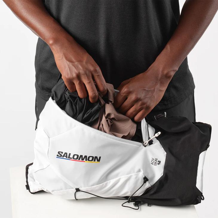 SALOMON（サロモン） ランニングベスト フラスク付 SALOMON ADV SKIN
