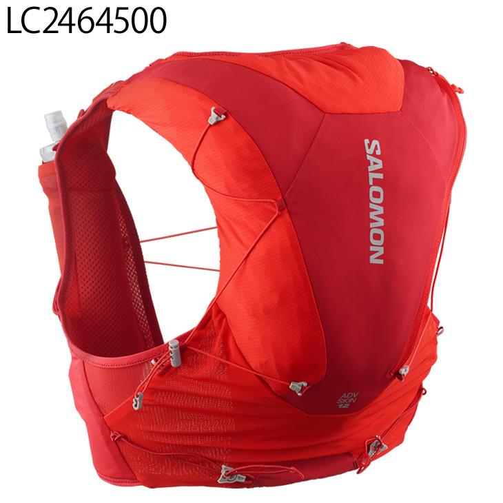 SALOMON サロモン ランニングベスト フラスク付 ADV SKIN 12