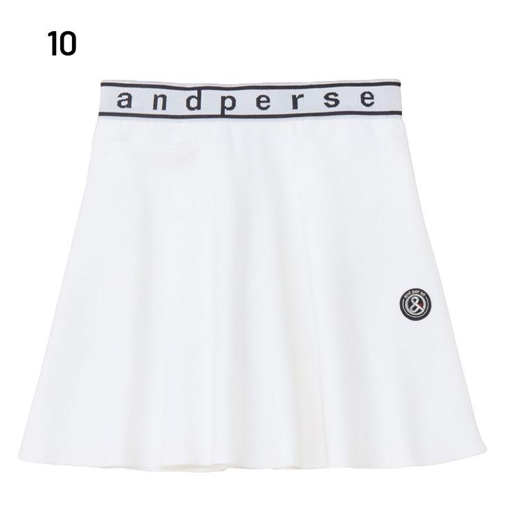 and per se（アンパスィ） ゴルフスカート レディース ゴルフウェア