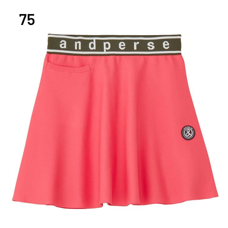 and per se（アンパスィ） ゴルフスカート レディース ゴルフウェア