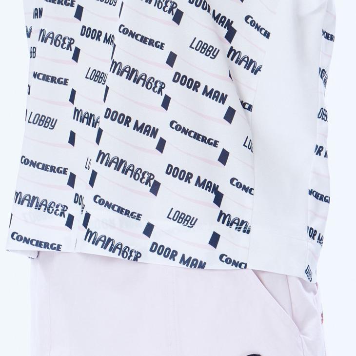 and per se（アンパスィ） 半袖 モックネックシャツ レディース ゴルフ