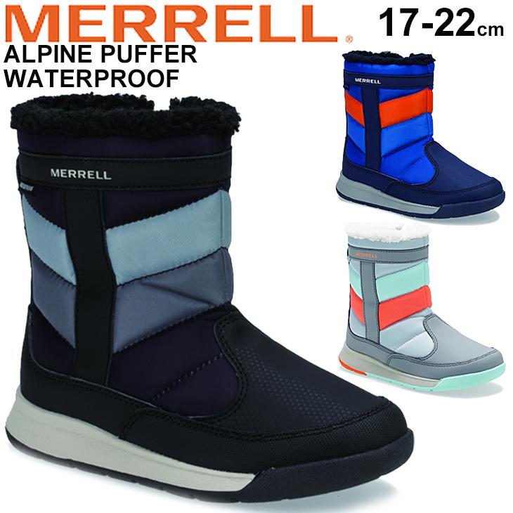 MERRELL（メレル） キッズ ウィンターブーツ 17-22cm ジュニア 子供靴