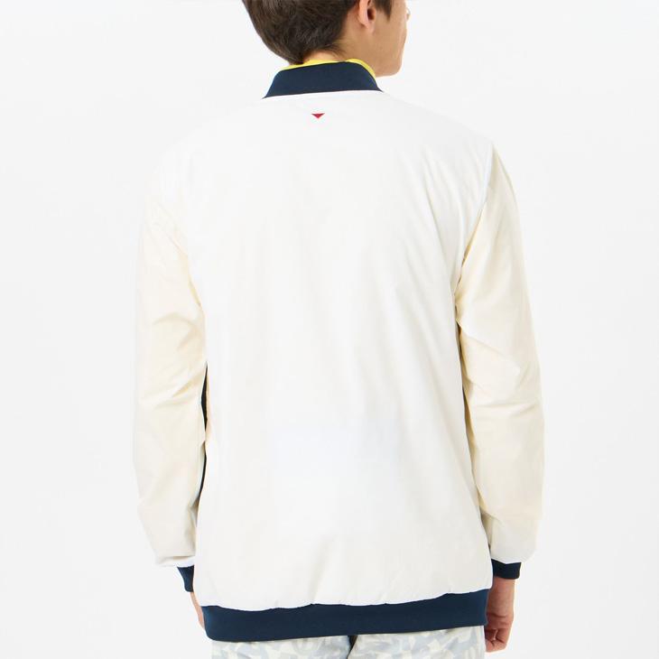 and per se（アンパスィ） 中わた入り ウィンドブレーカー 長袖 メンズ