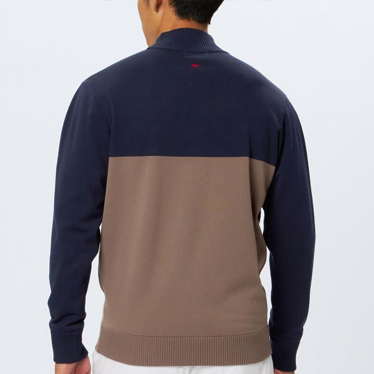 今期冬物 and per se ハイネック袖防風セーター 定価25300円 セール】ウインドシャッター袖防風ハイネックセーター（レディース