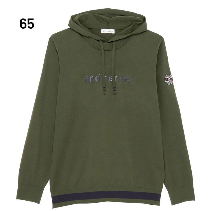 and per se アンパスィ パーカー 長袖 プルオーバー メンズ ゴルフ