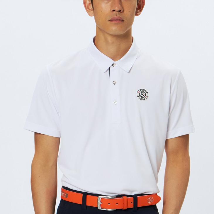 アンパスィ 半袖シャツ 衿つき メンズ ゴルフウェア and per se GOLF