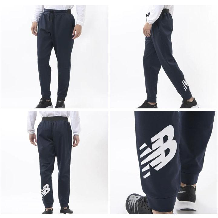 男女兼用 ニューバランス ロングパンツ 防風 撥水 裏起毛 フリース 発熱 防寒 New Balance（ニューバランス） スウェット ロングパンツ 裏フリース