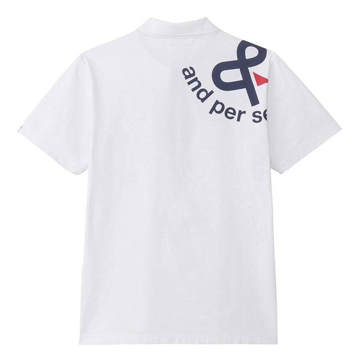 and per se（アンパスィ） 半袖ポロシャツ メンズ ゴルフウェア and