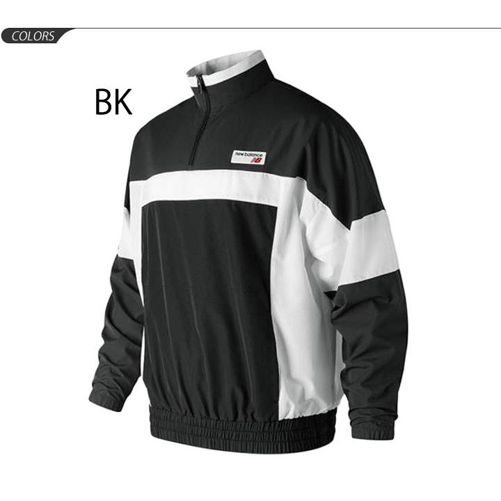 NEW BALANCE ウィンドブレーカー ホワイト/ブラック New Balance（ニューバランス） ウィンドブレーカー メンズ/NEWBALANCE
