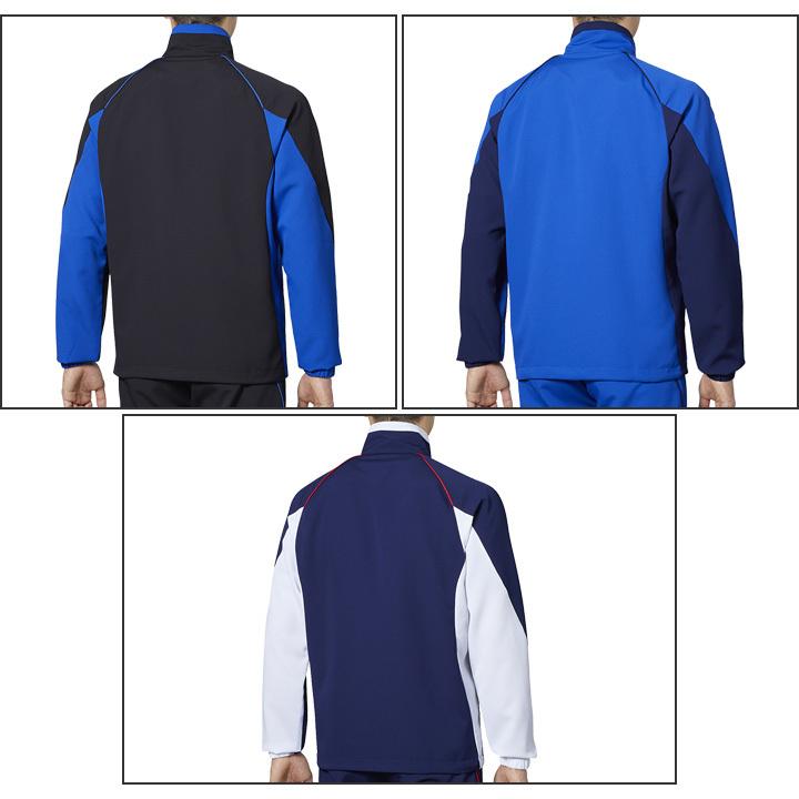 【美品】アリーナウォームアップウェア Lサイズ ホワイト/ネイビー アリーナ（arena） スイム ジャージ メンズ レディース アウター