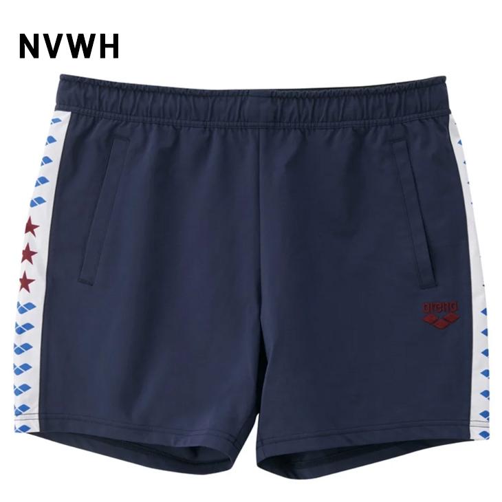 arena 競泳用ショートパンツ 青 アリーナ（arena） ショートパンツ メンズ レディース トレーニング