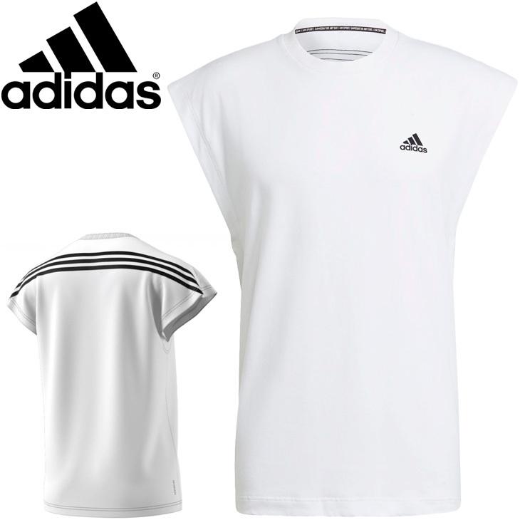ノースリーブシャツ Tシャツ メンズ Adidas アディダス M Bic Back 3st スリーブレスtee スポーツウェア ホワイト 白 男性 ランニング At066 Gp9517 At066 Gp9517 World Wide Market 通販 Yahoo ショッピング