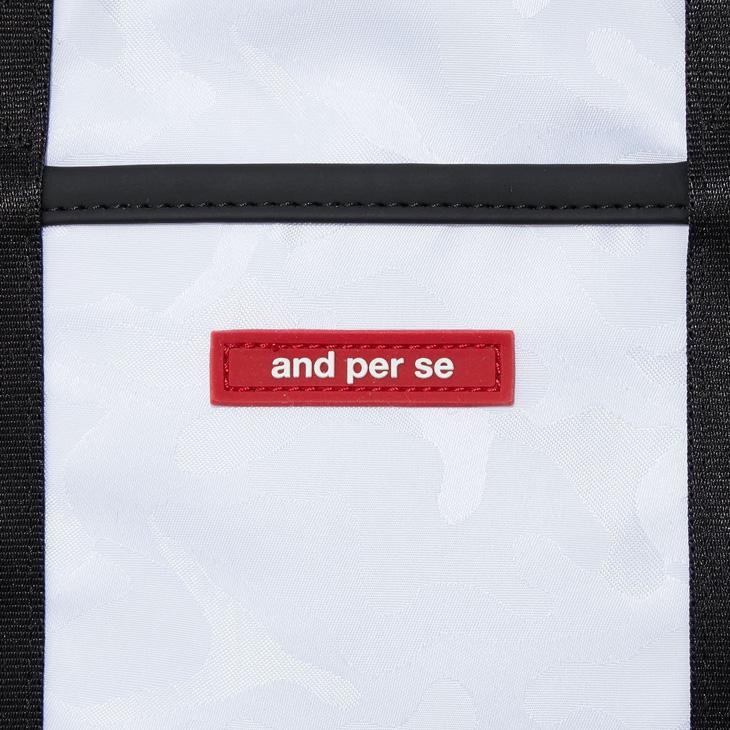 and per se（アンパスィ） カートバッグ ユニセックス ラウンドバッグ