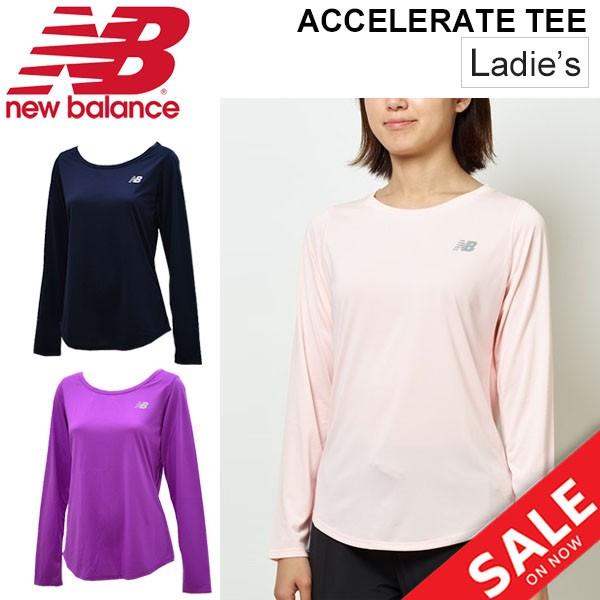 Tシャツ 長袖 レディース New Balance ニューバランス アクセレレイト L Sシャツ V2 スポーツウェア ランニング ジョギング Awt Awt World Wide Market 通販 Yahoo ショッピング