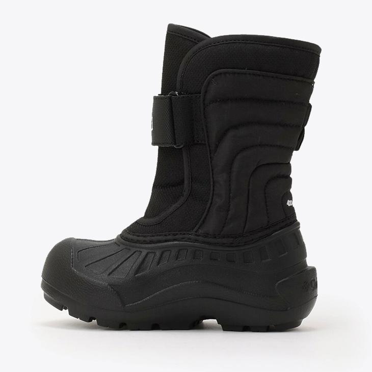Columbia 子ども用防水ブーツ ブラック　スノーブーツ　長靴 Columbia（コロンビア） キッズ スノーブーツ 15-18cm 子ども用 防寒