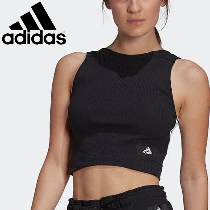 adidas（アディダス） タンクトップ レディース フィッティド フィット