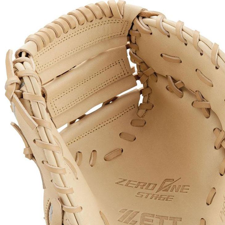 ゼット 少年軟式 ファーストミット 右投 左投 ZETT BASEBALL ZERO ONE STAGE 一塁手用 ジュニア 軟式野球 グローブ グラブ キッズ 子ども用 /BJFB71413S｜w-w-m｜09