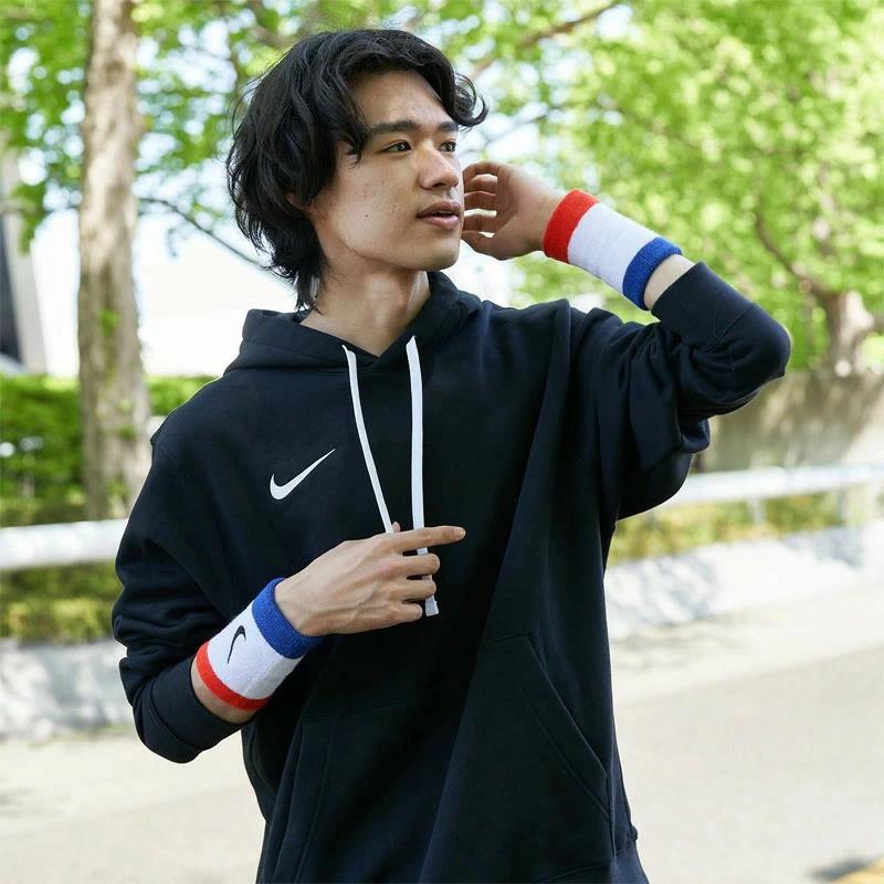 NIKE（ナイキ） スウッシュ ダブルワイド リストバンド 2個セット 汗