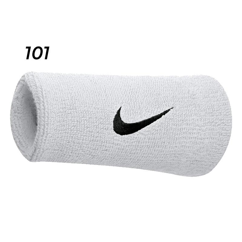 NIKE（ナイキ） スウッシュ ダブルワイド リストバンド 2個セット 汗