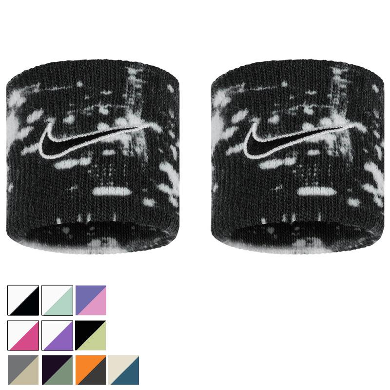 【飛距離サポート】　ナイキ　圧着リストバンド　ラスト一品 NIKE（ナイキ） Dri-Fit スウッシュ クラシック リストバンド 2個