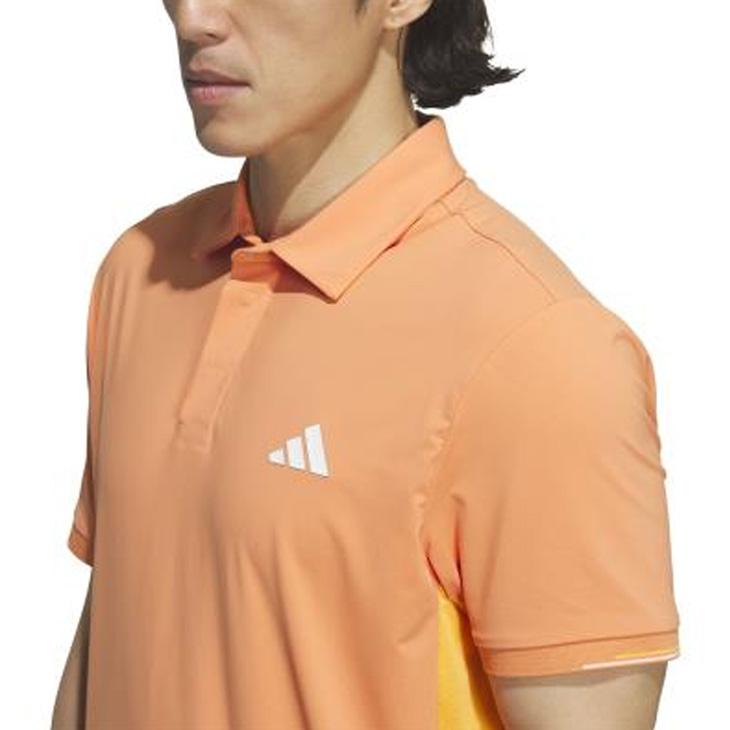 PGG 半袖ポロシャツ ベージュ ゴルフウェア adidas（アディダス） アディダスゴルフ ポロシャツ 半袖 メンズ