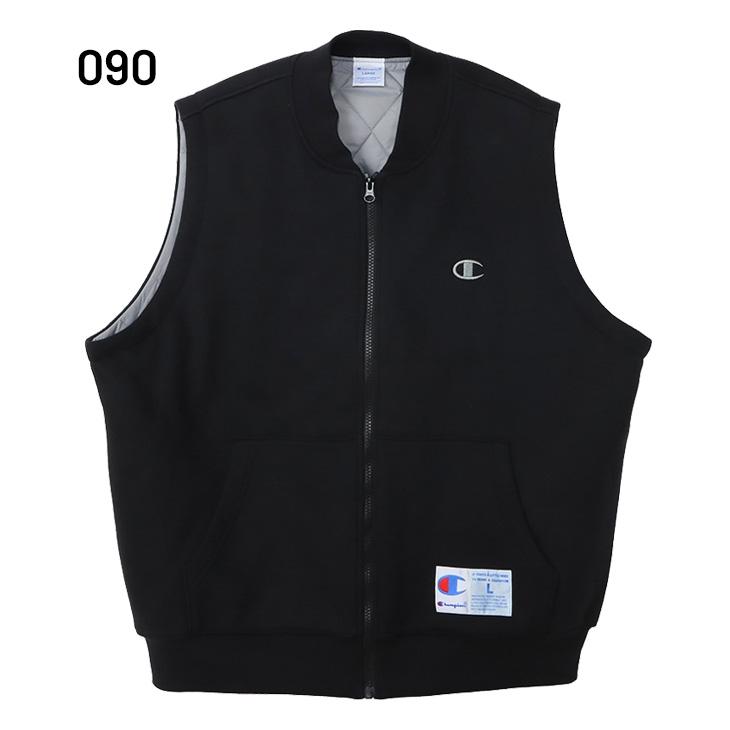 Champion チャンピオン スウェットベスト 中綿入り メンズ