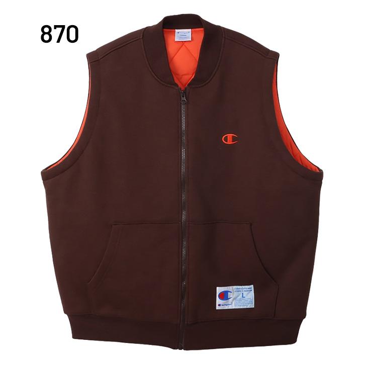 Champion チャンピオン スウェットベスト 中綿入り メンズ