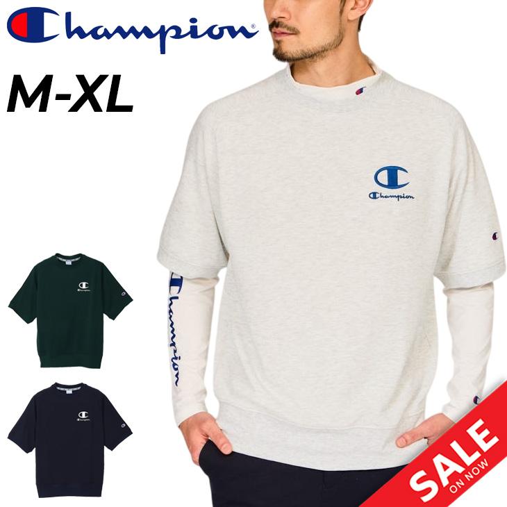 Champion（チャンピオン） 半袖 スウェットシャツ メンズ ゴルフウェア