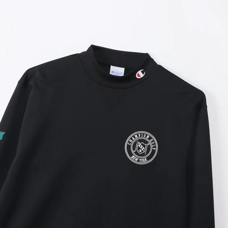 Champion（チャンピオン） モックネックシャツ 長袖 メンズ ゴルフ