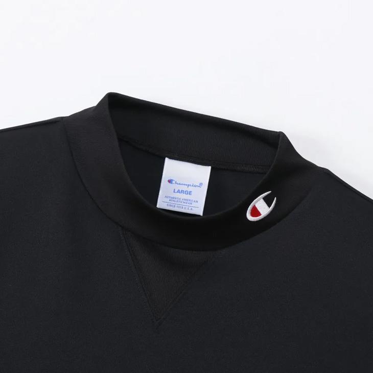 Champion（チャンピオン） モックネックシャツ 長袖 メンズ ゴルフ