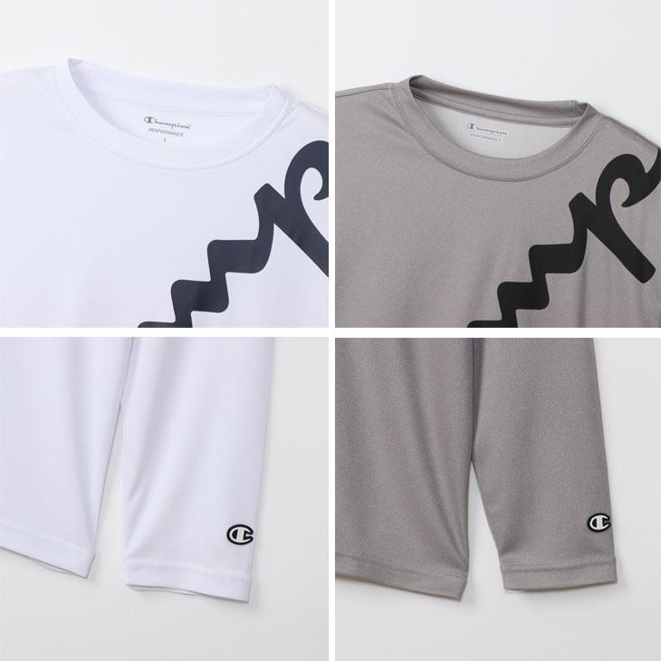 Champion（チャンピオン） 長袖 Tシャツ メンズ スポーツウェア 吸汗速