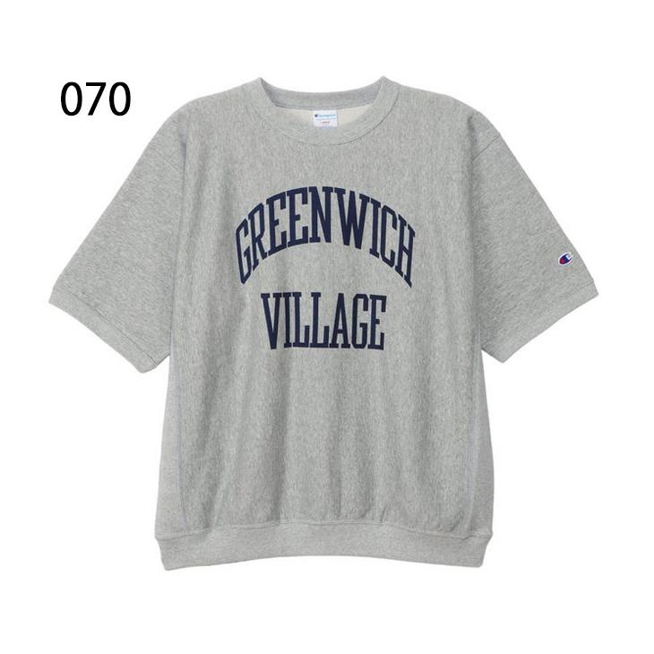 champion reverse weave リバースウィーブ　半袖スウェット Champion（チャンピオン） 半袖スウェットシャツ リバースウィーブ