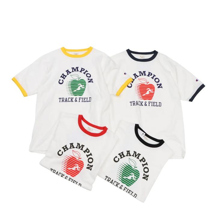 Champion（チャンピオン） 半袖 Tシャツ メンズ リンガーTシャツ