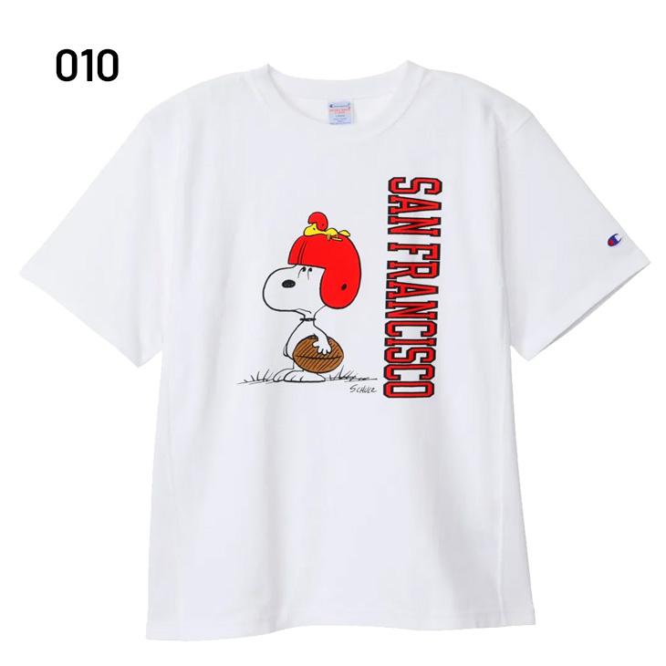 チャンピオン　リバースウィーブ　トリコ スヌーピー リバースウィーブ(R) クルーネックスウェットシャツ MADE IN USA