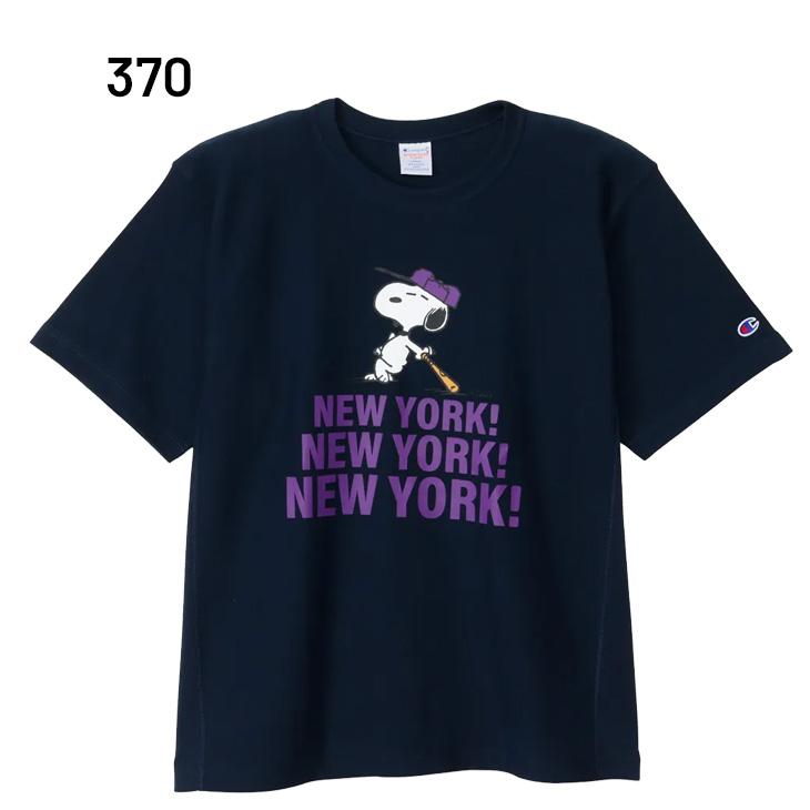 Champion（チャンピオン） スヌーピーコラボ 半袖Tシャツ メンズ ユニ