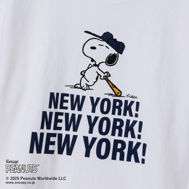Champion（チャンピオン） スヌーピーコラボ 半袖Tシャツ メンズ ユニ