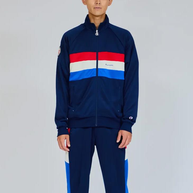 Champion（チャンピオン） トラックジャケット メンズ フルジップ 