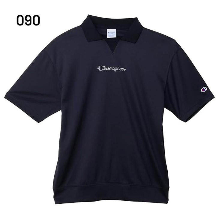 Champion ゴルフ 長袖ポロシャツ XL グレー Champion チャンピオン 半袖 ポロシャツ メンズ ゴルフウェア