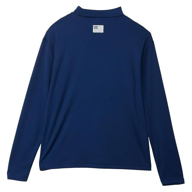 処分セール！新品チャンピオンゴルフ　長袖　モックネックシャツ　Sサイズ　ネイビー Champion（チャンピオン） 長袖シャツ メンズ ゴルフウェア Champion