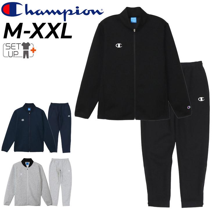 チャンピオン スウェット メンズ 上下 Champion ジャケット ロングパンツ セットアップ トラックスーツ スポーツ ウェア 上下組 スエット トレーニング 運動 ルームウェア メンズウェア 男性 服 ブランド アパレル/C3-BS111-C3-BS211 Champion（チャンピオン） スウェット メンズ 上下 ジャケット ロング