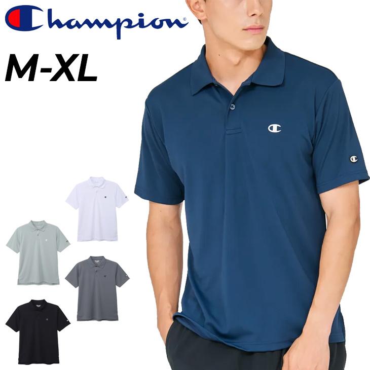 Champion（チャンピオン） 半袖 ポロシャツ メンズ トレーニング